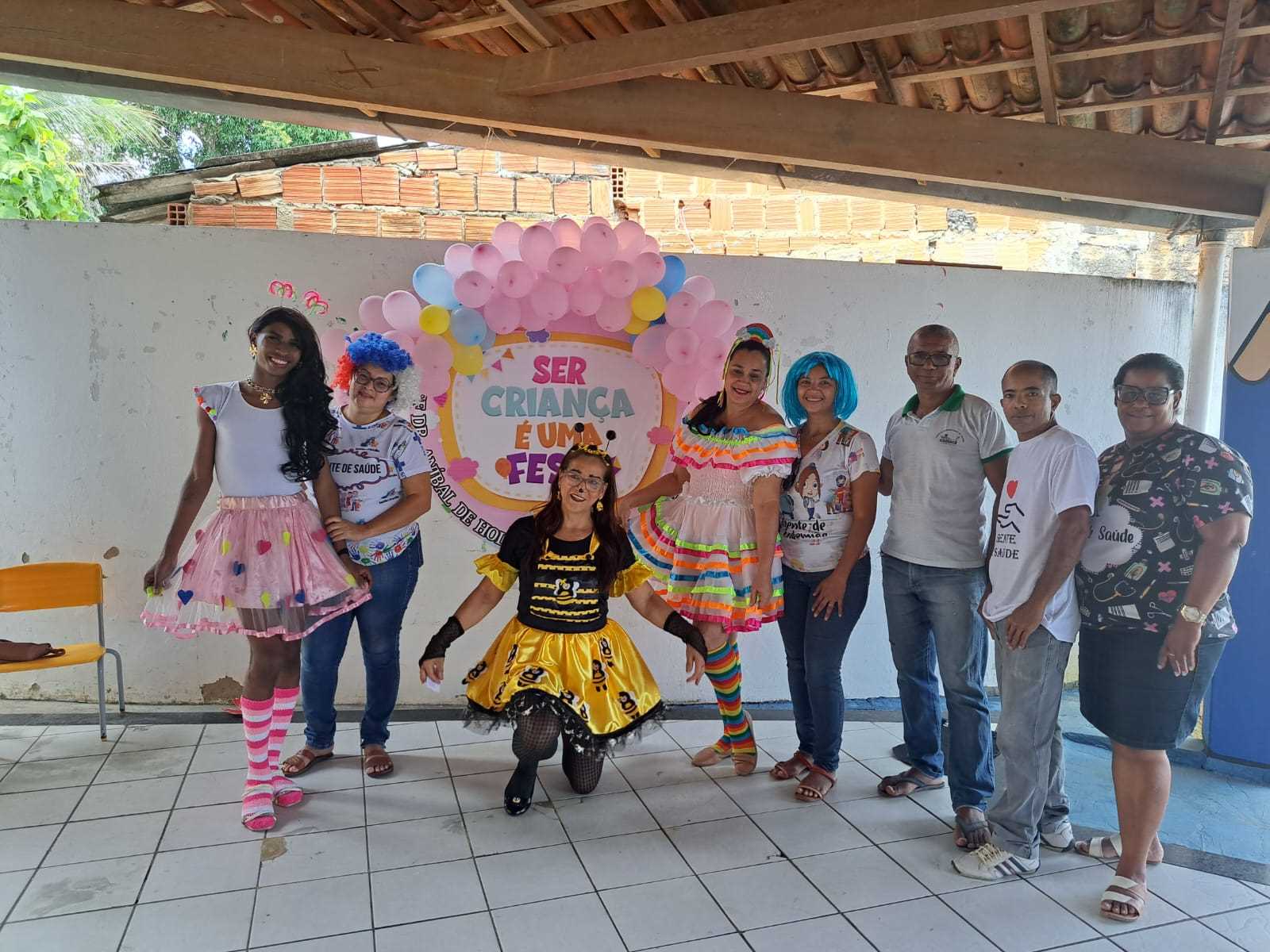 Camacã: PSF Dr. Aníbal Cavalcante de Leoventura leva alegria para as crianças